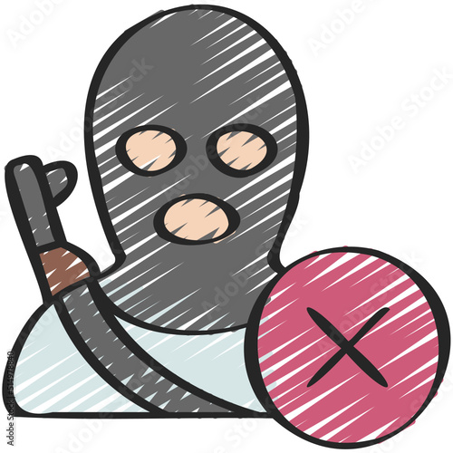 No Terrorism Icon