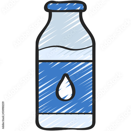Milk Bottle Icon