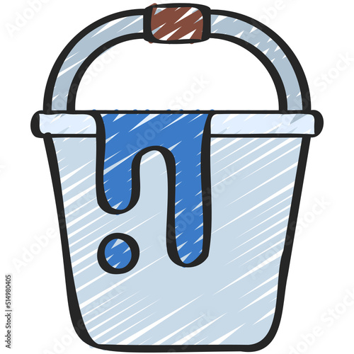 Water Bucket Icon