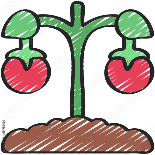Tomato Plant Icon