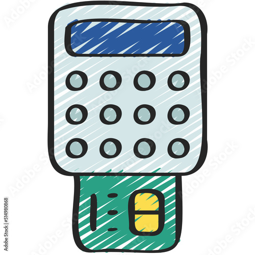 Mobile Payment Terminal Icon