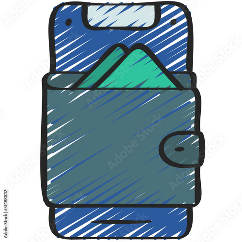 Mobile Wallet Icon