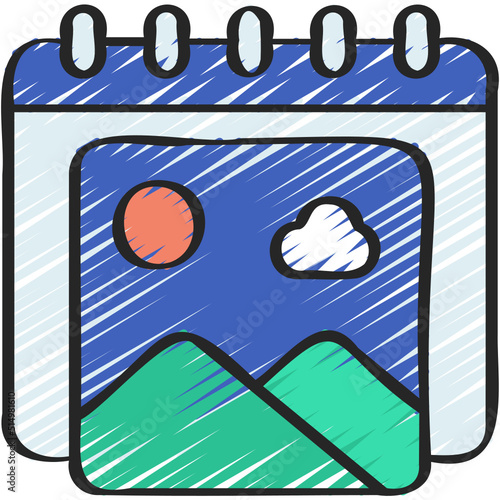 Content Scheduling Icon