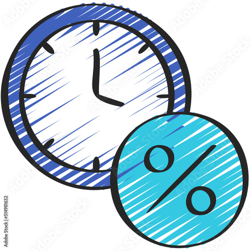 Hourly Rates Icon