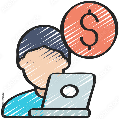 Freelancer Cost Icon