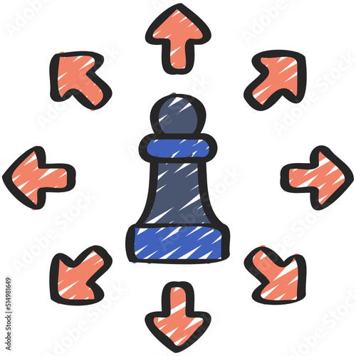 Outsource Strategy Icon