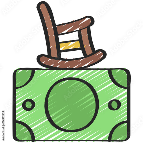 Pension Money Icon