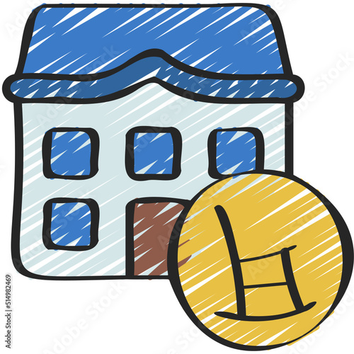 Retirement Home Icon