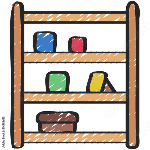 Shelving Unit Icon