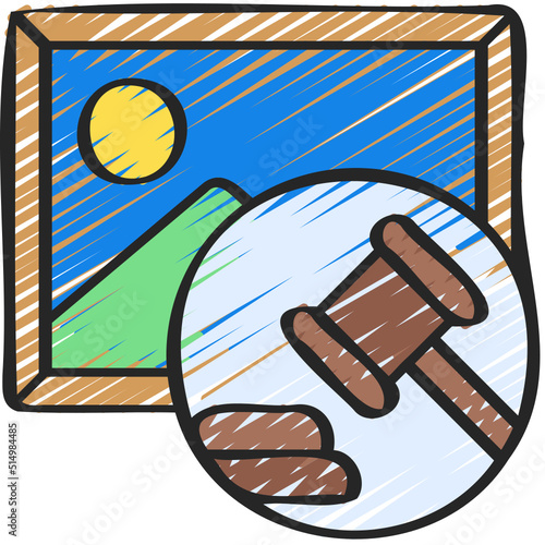 Art Auction Icon