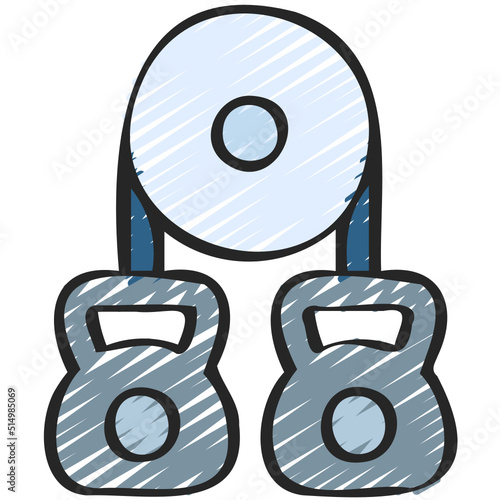 Balanced Weight Pull Icon