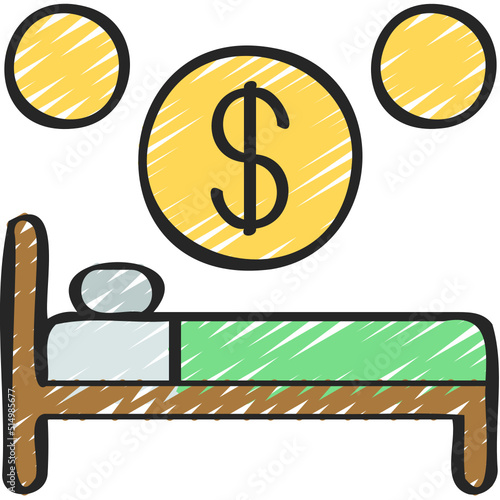 Overnight Income Icon