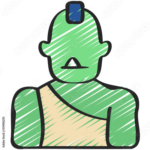 Virtual Ogre Character Icon