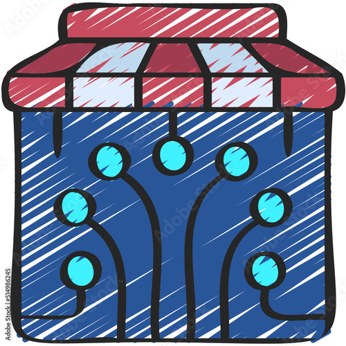 Digital Shop Icon
