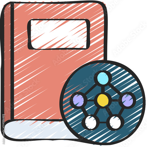Neural Network Study Icon