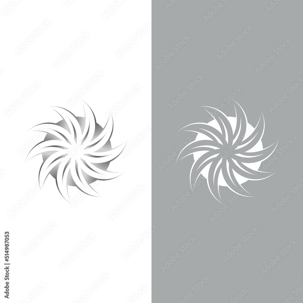 vortex vector illustration icon