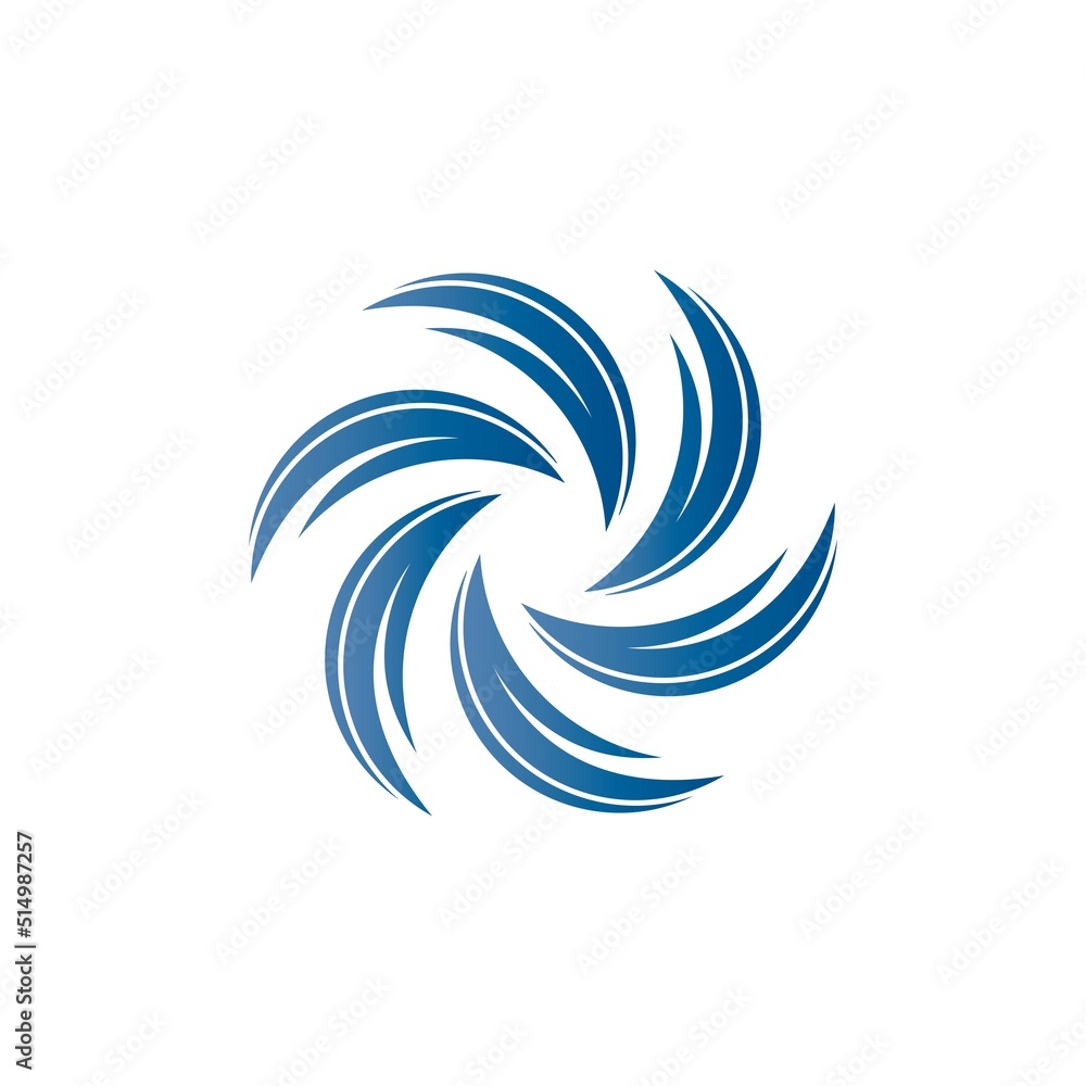 vortex vector illustration icon