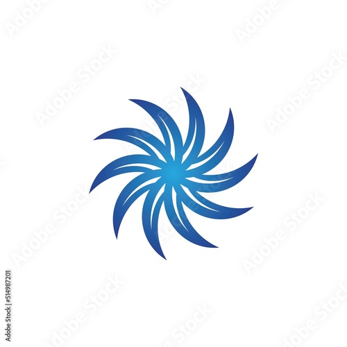 vortex vector illustration icon