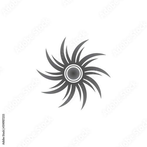 vortex vector illustration icon