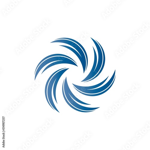 vortex vector illustration icon
