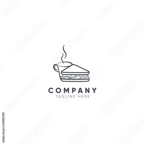 Wallpaper Mural Restaurant logo modern concept of lines and vector template Torontodigital.ca