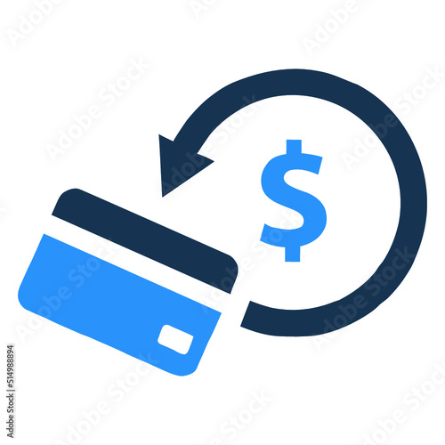 Back, money, refund icon