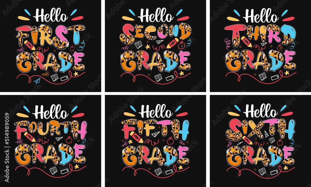 Back To School Kindergarten Kids T-shirt Back To School Kindergarten Kids T-shirt