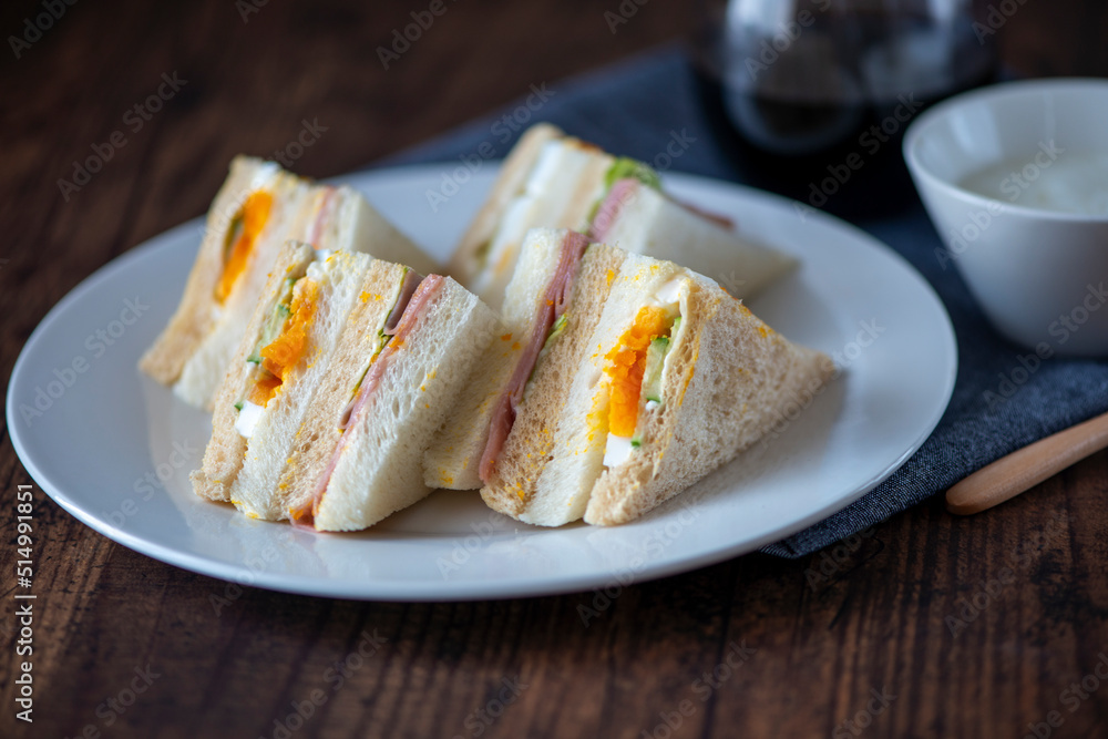 サンドイッチ　朝食・ランチイメージ