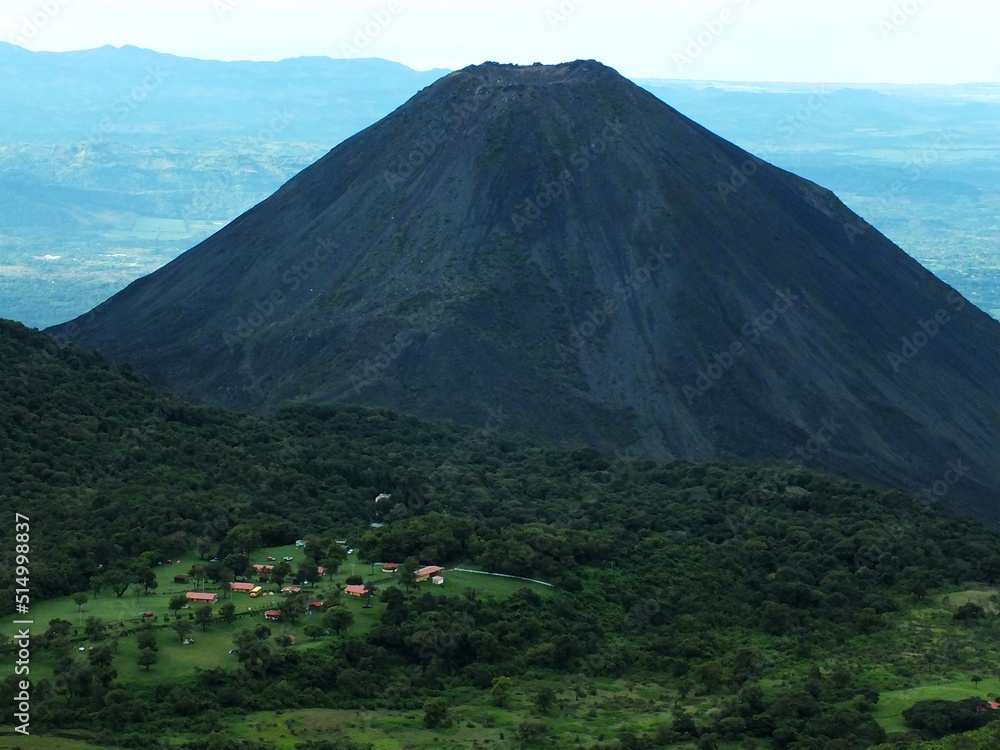 Izalco volcano at El Salvador