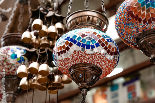 old lamps in the mostar market