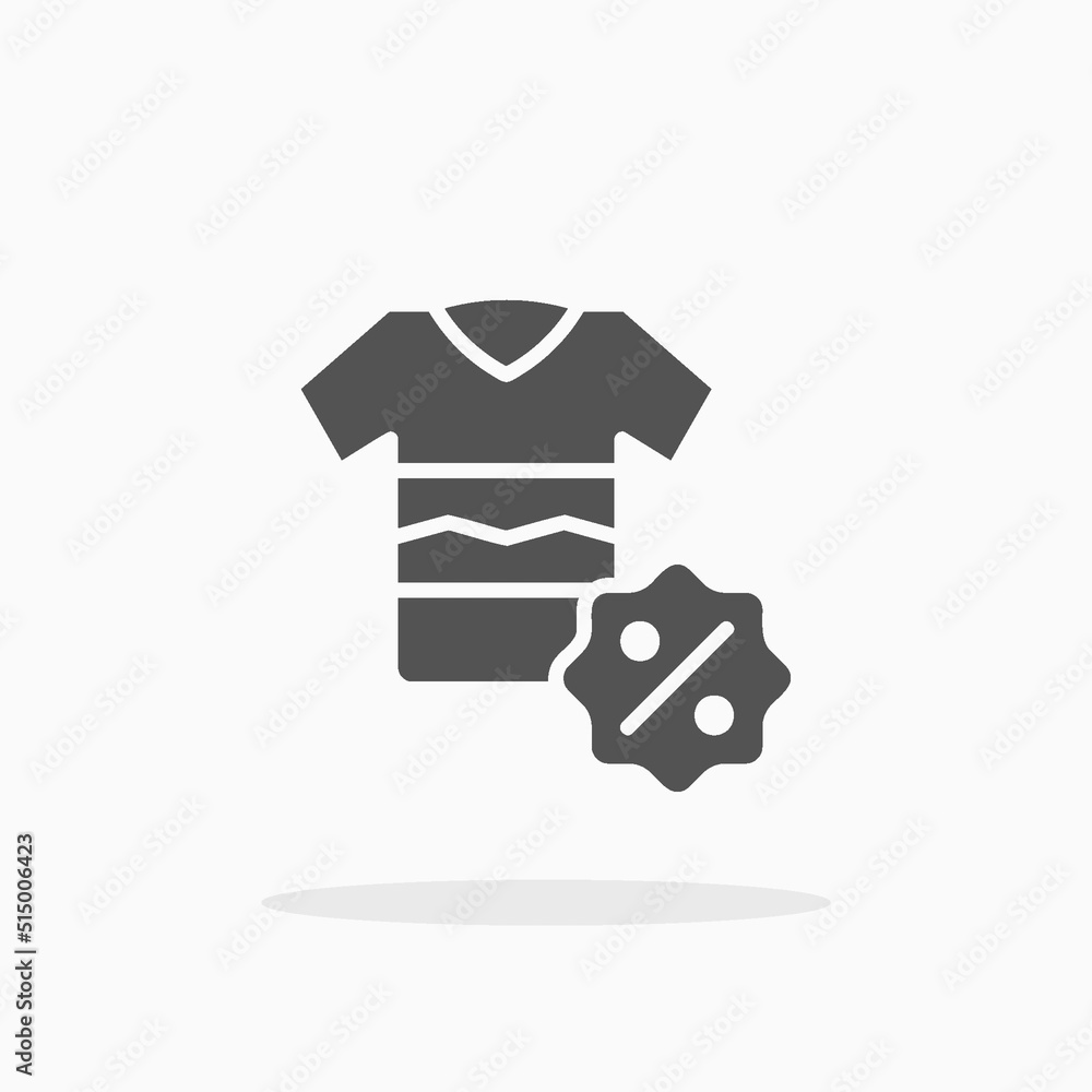 Fashion Discount Sale glyph icon. Can be used for digital product, presentation, print design and more. Fashion Discount Sale glyph icon. Can be used for digital product, presentation, print design and more.