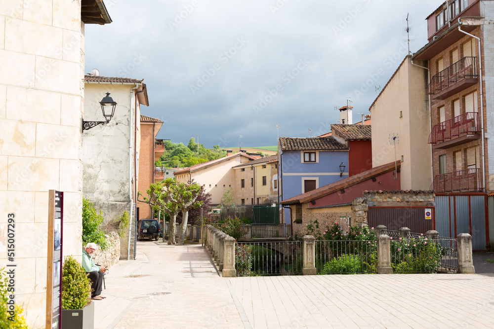 A small town in Castile in Spain, Belorado is a village where pilgrims on the Camino de Santiago pass through.