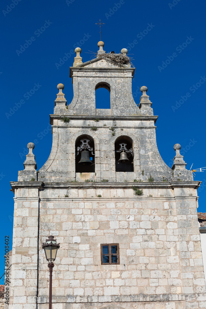 Fototapeta premium Las Huelgas, Burgos, Spain, a group of medieval buildings.