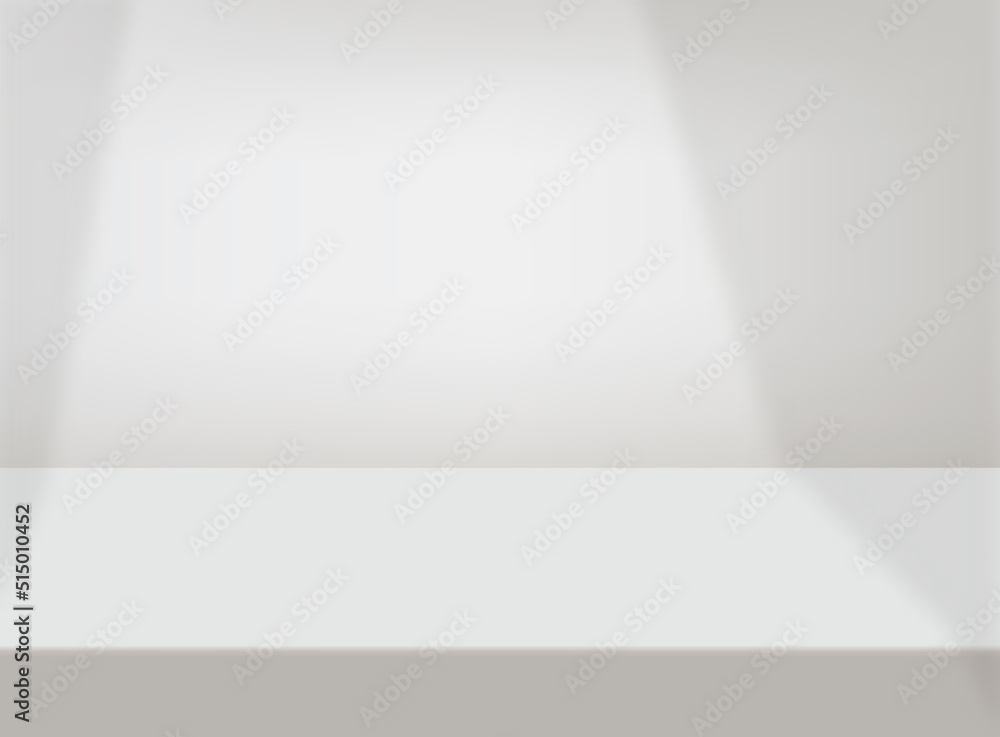 Product background with soft shadow. Empty background for product presentation. Vector illustration. Product background with soft shadow. Empty background for product presentation. Vector illustration.