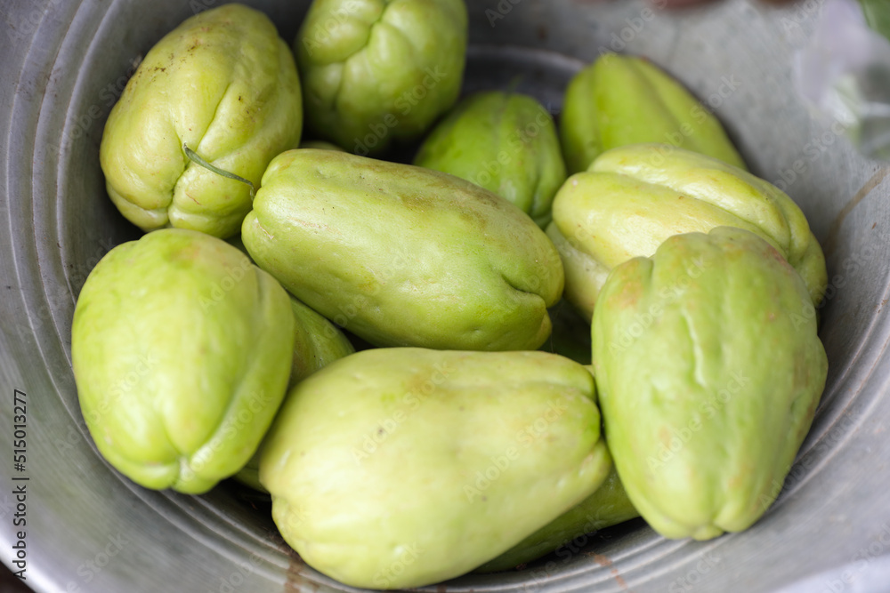 Chayote vegetable also known as chow chow a
Chayote vegetable also known as chow chow a