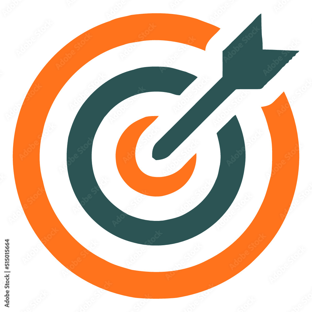 Sales, goal, target icon Sales, goal, target icon