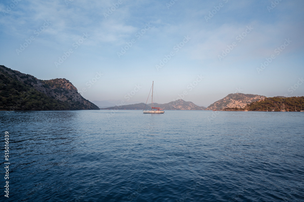 luxury sailing yachts and boats in Gocek bays