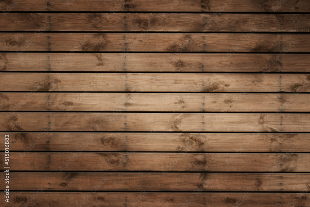 Fototapeta premium Wooden plank with horizontal stripes
