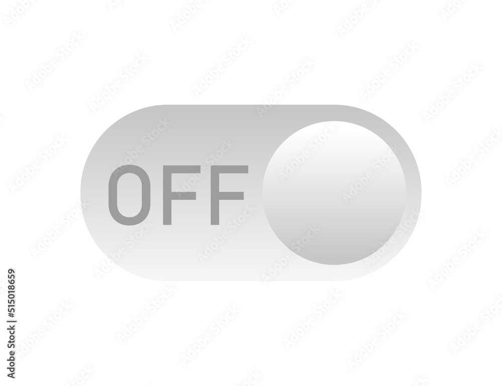 button with off. Vector illustration. stock image. button with off. Vector illustration. stock image.