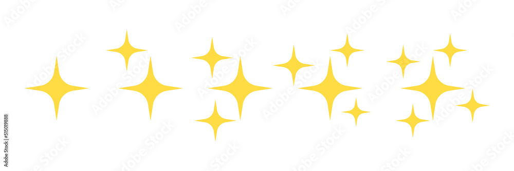 Abstract yellow stars background. Vector illustration. stock image. Abstract yellow stars background. Vector illustration. stock image.