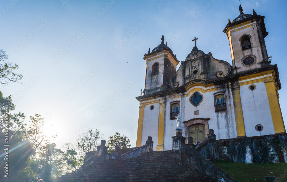 A cidade de Ouro Preto, Minas Gerais, Brasil A cidade de Ouro Preto, Minas Gerais, Brasil