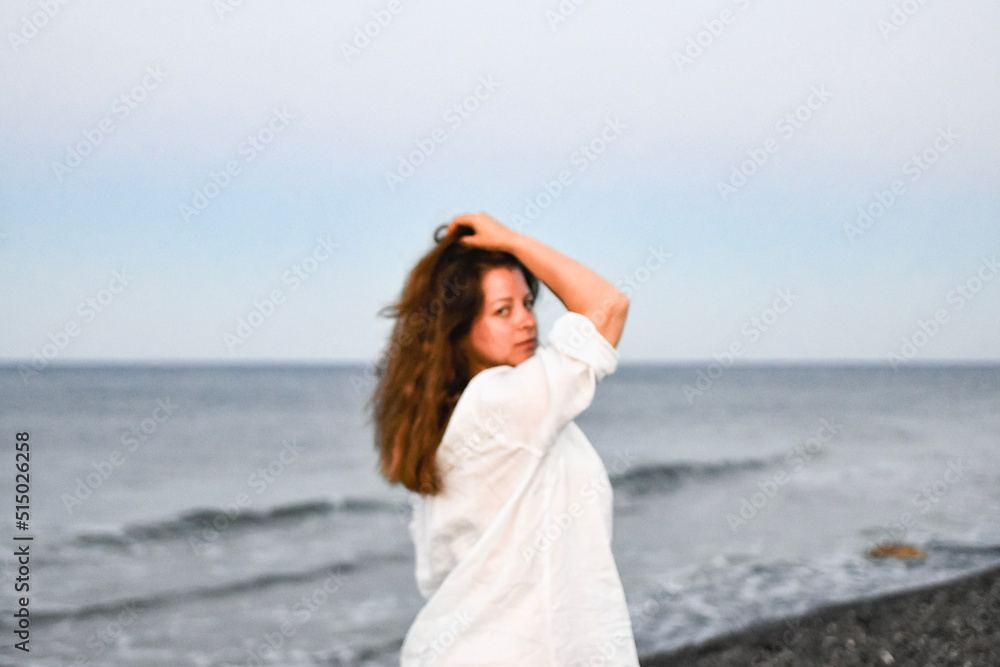 woman on the beach woman on the beach