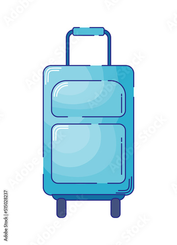 trip and travel suitcase