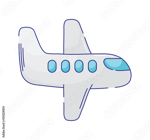 plane cartoon icon