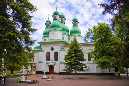 Kitaev Monastery of the Holy Trinity (Kitaevo) in Kyiv, Ukraine	 photo