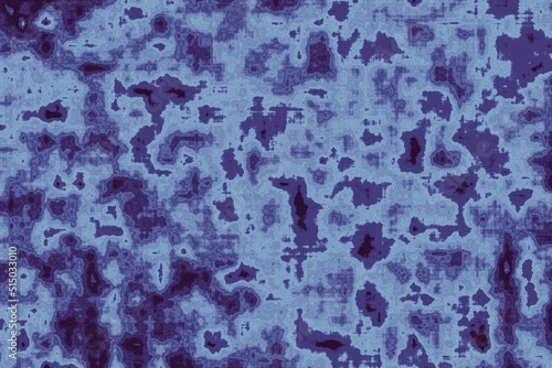 Abstract patterned art reddish purple cyan gradient grunge illustration.