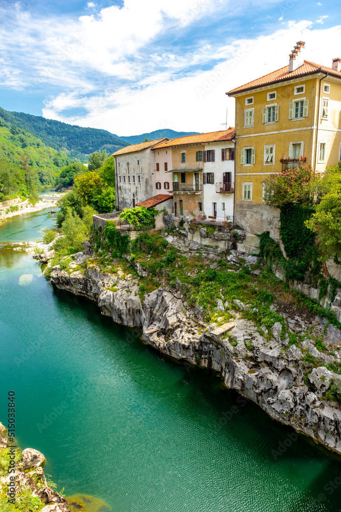 Unterwegs im schönen Soca-Tal bei Kanal ob Soči - Slowenien