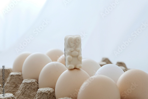 eggs in a carton