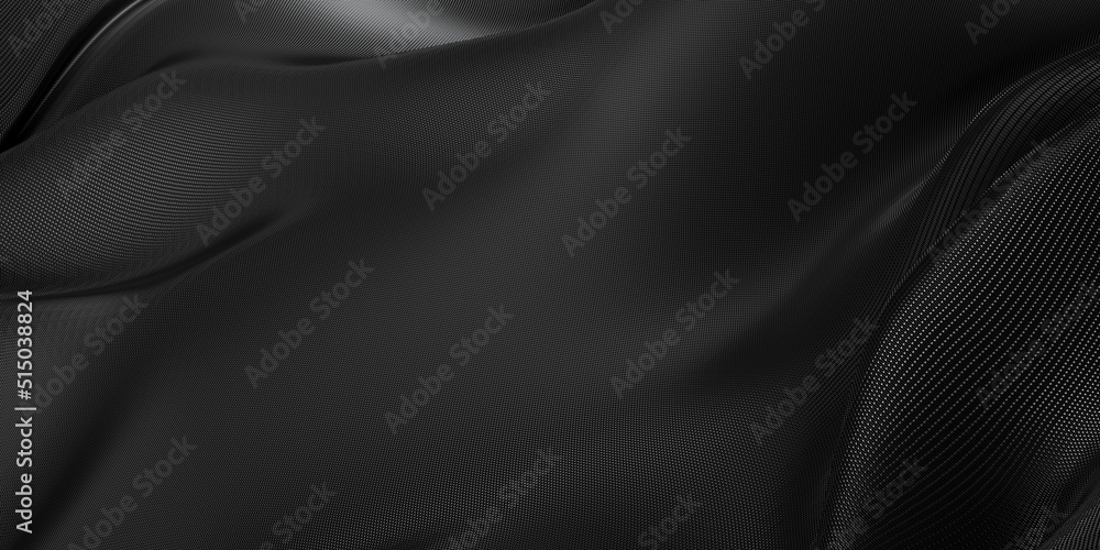 Obraz premium Metallic abstract wavy liquid background