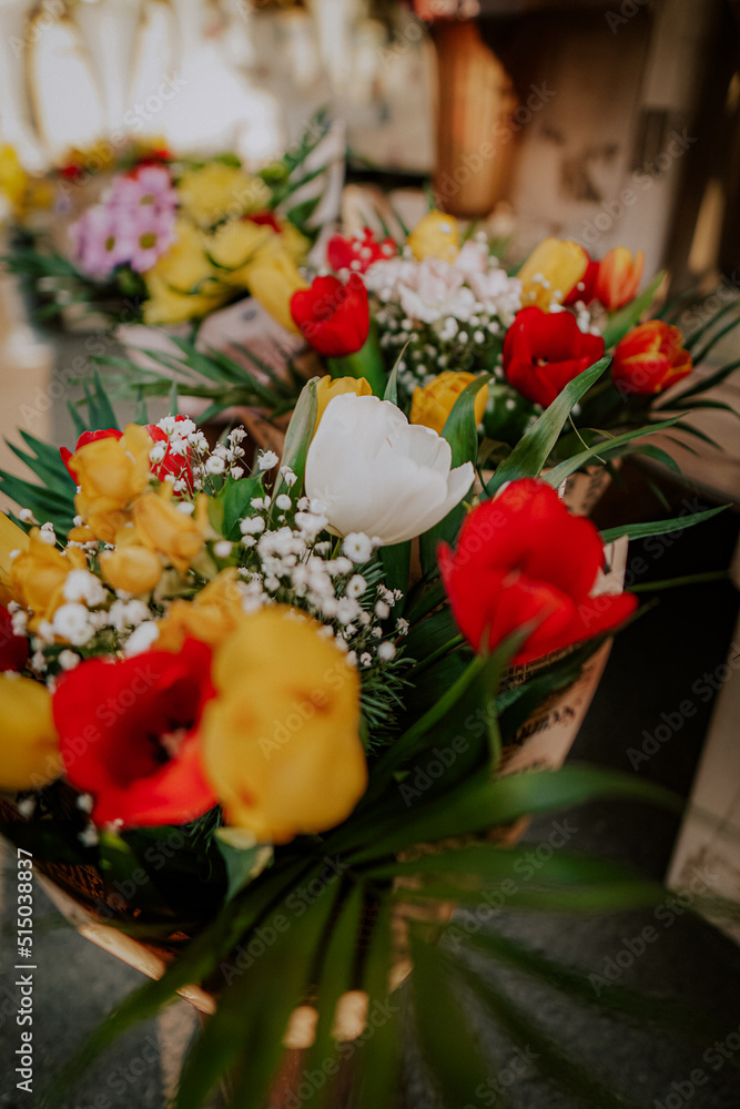 Fototapeta premium bouquet of roses